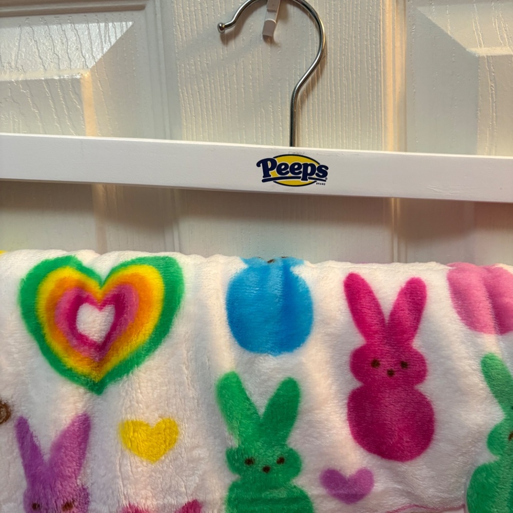 VIRAL Peep Plush Blanket Easter 50 x70 - Picture 4 of 4